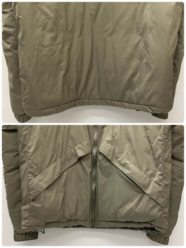 【曜日割引対象外】 ユーエスアーミー U.S.ARMY PCU LEVEL7 INSULATIVE JACKET 米軍特殊部隊 プリマロフト USA製 ジャケット カーキ Mサイズ 201MT-3191 VB