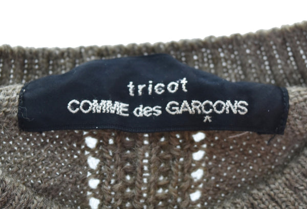 トリココムデギャルソン tricot COMME des GARCONS AD2006 モックネックニット TR-N022 セーター ベージュ 103LT-141