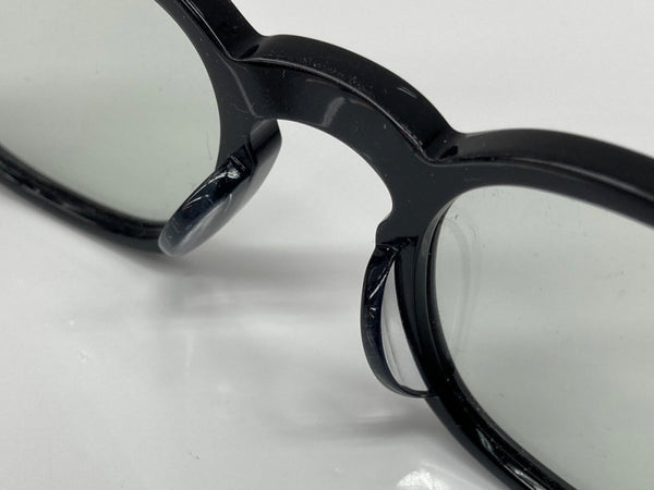 ノチノオプティカル NOCHINO OPTICAL NOCHINO ノチノ ボスリントン 伊達メガネ アイウェア 眼鏡 黒 眼鏡・サングラス 眼鏡 無地 ブラック 104G-47