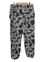ア ベイシング エイプ A BATHING APE Heather Gray Camo Sweatpants 001PTK801006M ボトムスその他 グレー Mサイズ 201MB-884