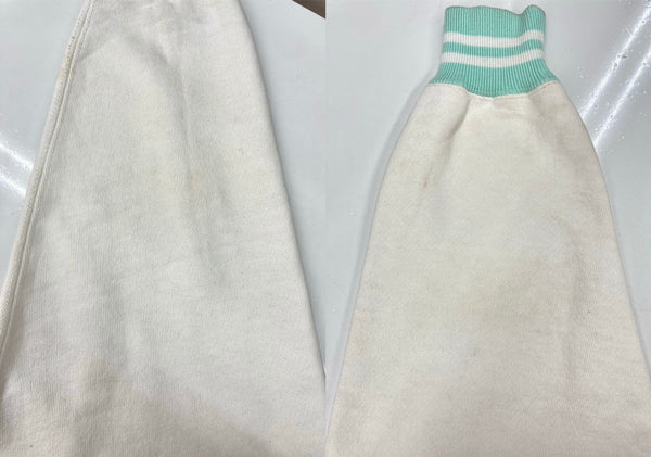 チャンピオン Champion REVERSE WEAVE リバースウィーブ 90s 90年代 USA製 刺繍タグ ヴィンテージ リブライン カレッジ スウェット プリント ホワイト Mサイズ 104MT-2276