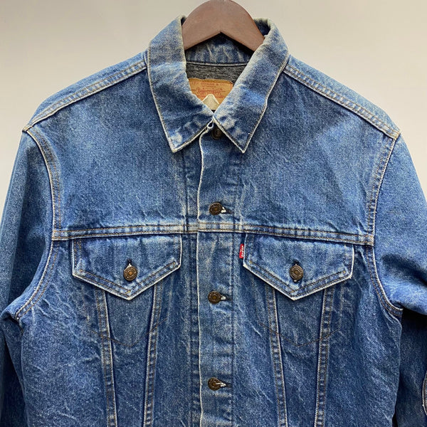 【曜日割引対象外】 リーバイス Levi's 70's 71205-0317 USA製 ブランケットライナー ジャケット ブルー 42Lサイズ 201MT-4465 VB