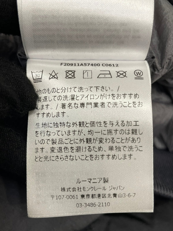 モンクレール MONCLER MONDRONE GIUBBOTTO ダウンフーディージャケット F209911A57400 C0612 1 グレー 601MT-81