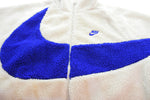 ナイキ NIKE Full Zip Reversible Boa Jacket Sportswear Swooshフルジップ リバーシブル ボアジャケット BQ6546-072 ジャケット ホワイト Lサイズ 103MT-3291