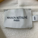メゾンキツネ MAISON KITSUNE チラックス フォックス ジップ パーカー IU00353KM0001 パーカ ホワイト 201LT-441