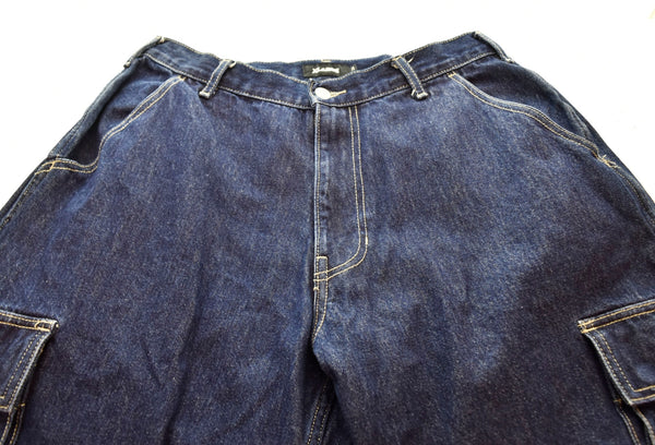 エクストララージ X-LARGE DENIM 6POCKET PANTS デニム カーゴパンツ 青 101204031010 デニム ブルー 34 103MB-177