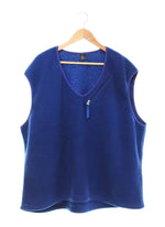 パタゴニア PATAGONIA 98年製 90s 90's USA製 Simple Vest シンプルベスト フリースベスト 25112 ベスト ブルー LLサイズ 103MT-2648