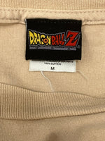 ヴィンテージ Vintage 00s 00's DBZ dragonballz TRUNKS GOTEN FUSION gotenks ©2003 ドラゴンボールZ  ゴテンクス アニメT Tシャツ プリント ベージュ Mサイズ 101MT-2532