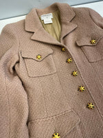 シャネル CHANEL CHANEL BOUTIQUE 96A ウールツイードジャケット 金