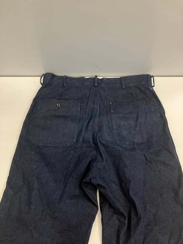 ミリタリー Military 60's 60年代 US NAVY デニム セーラーパンツ フレアパンツ インディゴ 濃紺 VINTAGE ヴィンテージ デニム ブルー 101MB-705
