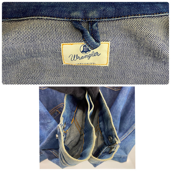 【曜日割引対象外】 ラングラー Wrangler 90's日本製 復刻 24MJZ ジャケット ブルー Lサイズ 201MT-4710 VB