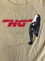 ヒステリックグラマー HYSTERIC GLAMOUR HYSTERIC ヒステリック プリント 長袖カットソー ロンT カーキ フリーサイズ 101LT-257