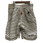 【曜日割引対象外】 キャピタル KAPITAL 10SS ビーチショートパンツ ナイロン ハーフパンツ ホワイト 2サイズ 201MB-1057 VB