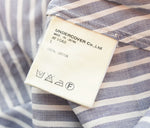 アンダーカバー UNDERCOVER 藤原ヒロシ AFFA アナーキーフォーエバー ストライプシャツ 裏原 AF10A8 長袖シャツ グレー Lサイズ 103MT-1816