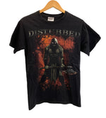 バンド band 00's Hanes DISTURBED ディスターブド ヘヴィメタル ロック Tシャツ ブラック Sサイズ 101MT-3870