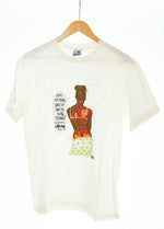 ステューシー STUSSY USA製 OLD STUSSY kay big boy プリント 半袖Tシャツ Tシャツ ホワイト Mサイズ 103MT-2590