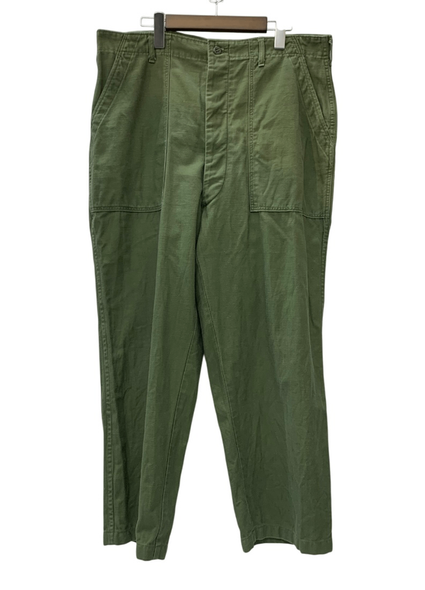 【曜日割引対象外】 ヴィンテージ vintage 60's US ARMY UTILITY TROUSERS ベイカーパンツ OG-107 ボトムスその他 カーキ 38×35サイズ 201MB-791 VB