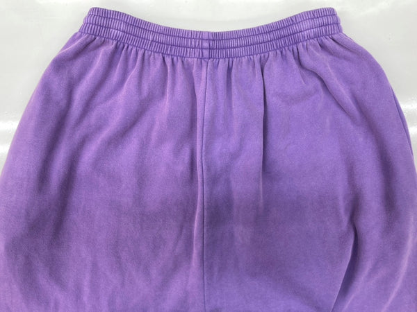 バレンシアガ BALENCIAGA EVENINGWEAR 22SS Baggy Sweatpants バギー スウェットパンツ ワイド ズボン 紫 無地 682143 TLVN2 ボトムスその他 パープル Mサイズ 104MB-390