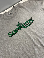 シュプリーム SUPREME Crown クラウン ロゴ プリント XL Tシャツ グレー LLサイズ 101MT-4430
