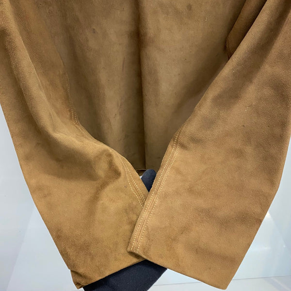 【曜日割引対象外】 ヴィンテージ vintage 60's The cloak and bagger 裏地ペイズリー ヌバックレザー プルオーバー ジャケット ブラウン 201MT-4648 VB