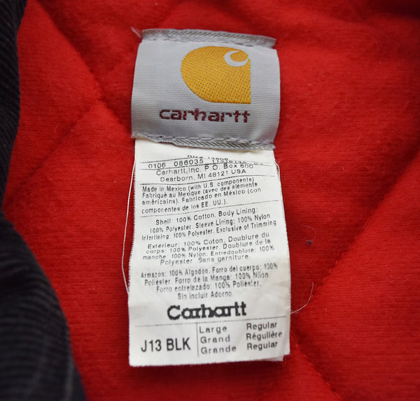 カーハート Carhartt Carhartt Santa Fe Jacket サンタフェジャケット ワーク ジャケット ジャケット ブラック Lサイズ 103MT-3284