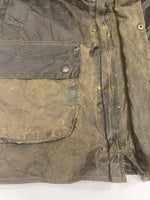 バブアー BARBOUR GAMEFAIR JACKET ゲームフェア ワックス コットン オイルドジャケット ハーフコート A123 C40 ジャケット カーキ 101MT-5260