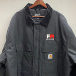 【曜日割引対象外】 カーハート Carhartt トラディショナルコート ダック地 ワークジャケット コート ブラック 3XLサイズ 201MT-3900 VB