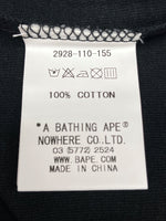 アベイシングエイプ A BATHING APE BAPEMANIA GOLD CARD CAMO TEE ベイプ マニア ゴールドカード カモ 半袖 Tシャツ 黒 Tシャツ ロゴ ブラック Mサイズ 104MT-1456