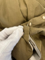 フォーティーファイブアール 45R 45RPM 日本製 袖フリル コットンワンピース ワンピース カーキ 101LT-212