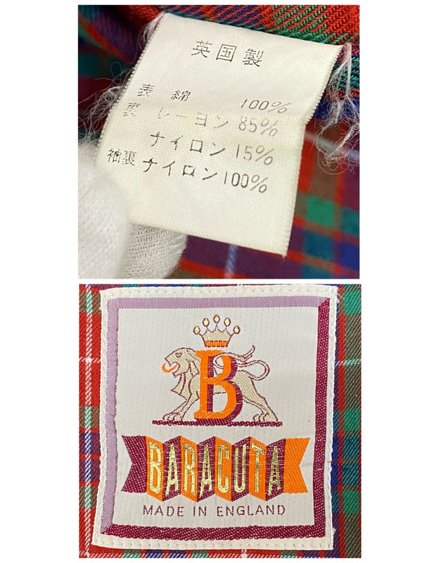 【曜日割引対象外】 バラクータ BARACUTA イングランド製 ブルゾン スイングトップ ジャケット ベージュ 40サイズ 201MT-2898 VB