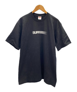 シュプリーム SUPREME ロゴプリント 半袖カットソー 黒 BLACK Tシャツ ブラック Lサイズ 101MT-3013