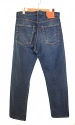 リーバイス Levi's 60's 505 BIG E デカ文字 505 濃紺 耳なし SCOVILL ZIP スコビル 60年代 60s ビッグE レインボーステッチ  不均等V ボタン裏 5 ウエストダブル デニム ブルー 103MB-619
