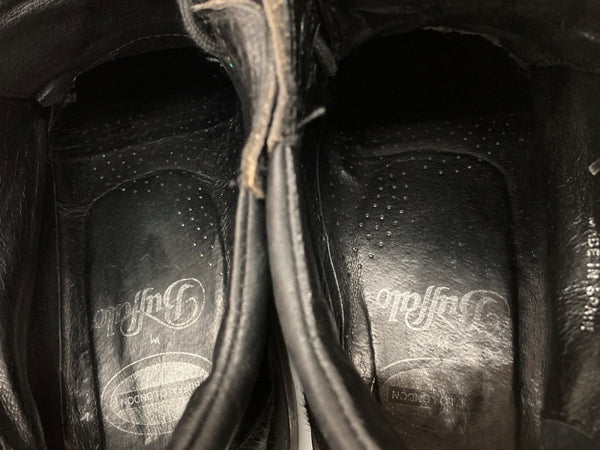 バッファロー Buffalo LACEUP BOOTS レースアップ ブーツ ハラコ 厚底 黒 5927 メンズ靴 ブーツ その他 ブラック サイズ 41 104S-1075