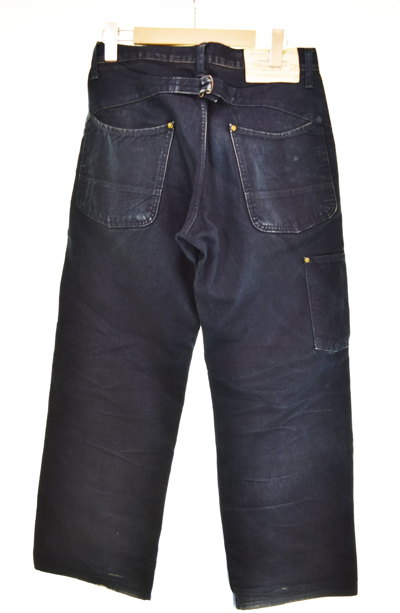 STEVENSON OVERALL Saxon360 ダブルニー ロガーパンツ スティーブンソンオーバーオール STEVENSON OVERALL ダブルニーロガー