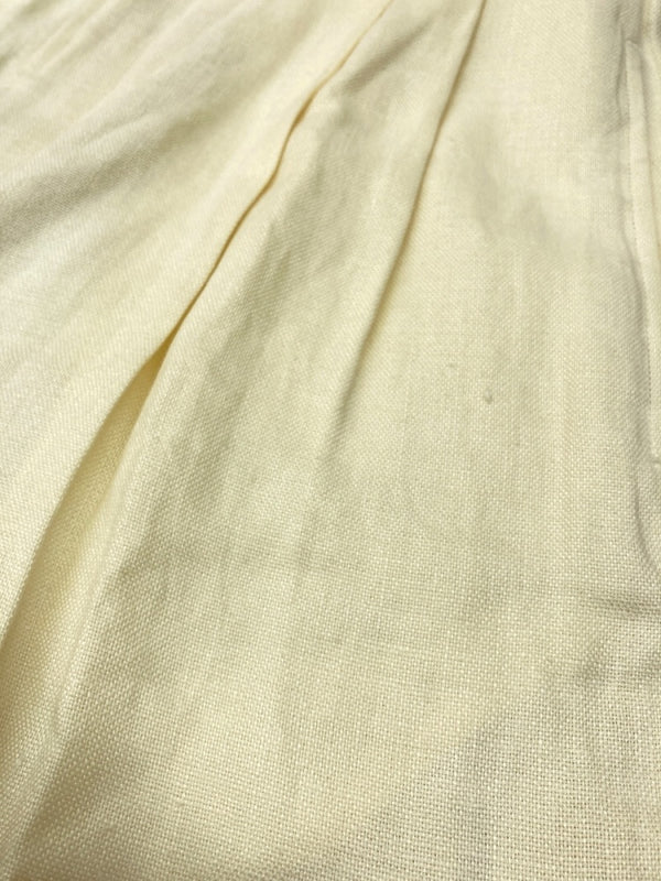 ラルフローレン RalphLauren 90s LINEN 2TUCK SLACKS PANTS リネン タック スラックス パンツ ジップフライ IMPACT21 白 無地 スラックス ホワイト サイズ 9 104MB-355