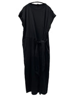 ハグオーワー HUG O WaR ノースリーブ デザイン ロング ワンピース ブラック 1 601LT-17