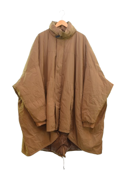 ワイルドシングス WILDTHINGS ×ナナナナサーカ 77circa モンスターパーカー ダウンコート ミリタリーコート フィッシュテール WT19439AD ジャケット ブラウン F 103LT-150