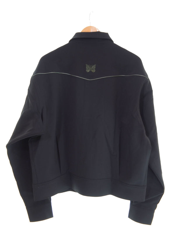 ニードルス Needles Piping Cowboy Jac パイピング カウボーイ ジャケット 黒 PU208 ジャケット ブラック Lサイズ 103MT-2347