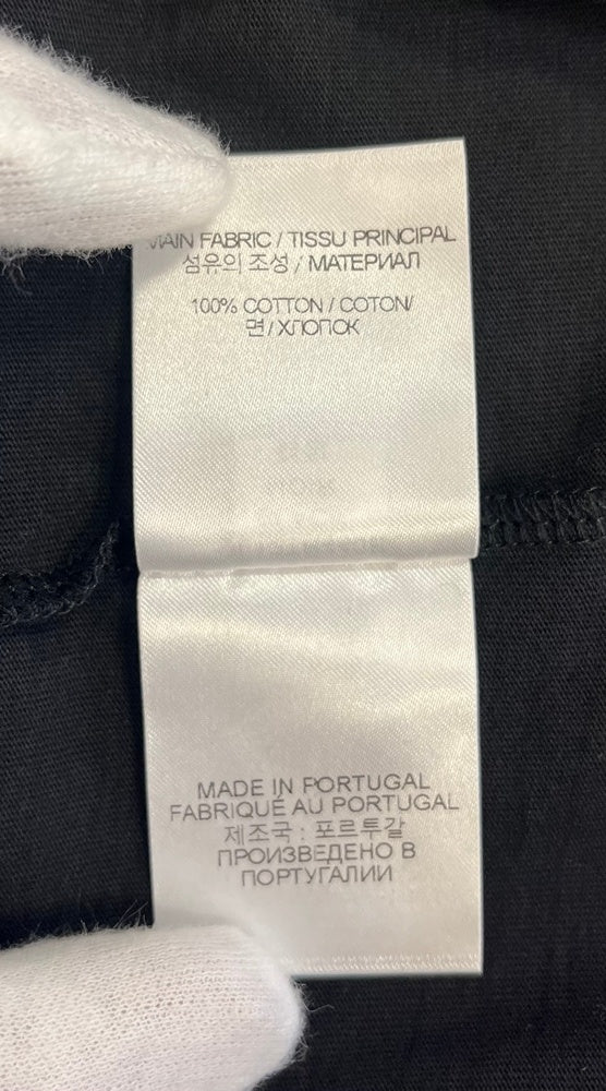 ヴェトモン VETEMENTS VTMNTS RAINBOW BARCODE レインボー バーコード 黒 VL12TR440B XS Tシャツ ブラック SSサイズ 101MT-4260