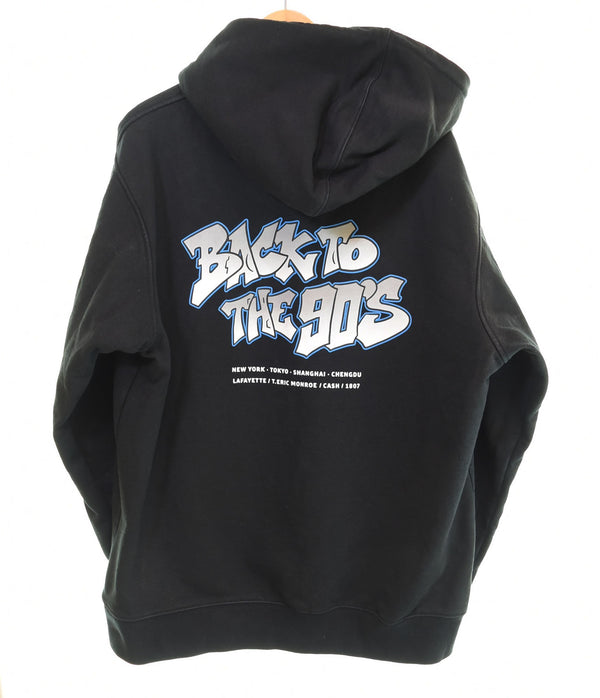 ラファイエット Lafayette 20AW T.ERIC MONROE x LFYT x 1807 x CASH BACK TO THE 90’S RAEKWON AND GFK PULLOVER HOODIE 4 パーカ ブラック 103MT-2882
