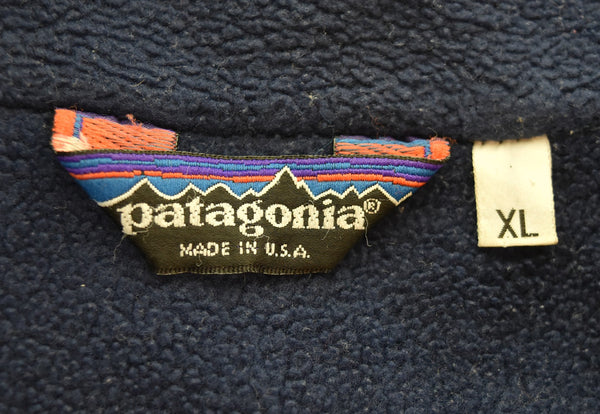 パタゴニア PATAGONIA 90s シェルドチンチラジャケット Made in USA 三角タグ 90's USA製 ジャケット ベージュ LLサイズ 103MT-3196