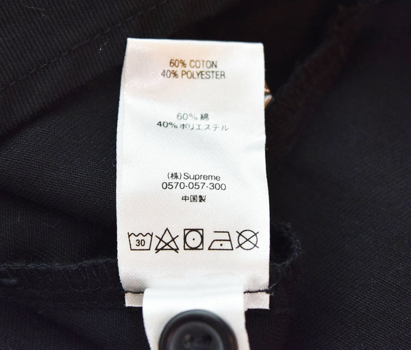 シュプリーム SUPREME 2020SS Arc Logo S/S Work Shirt シュプリーム アーチロゴショートスリーブワークシャツ 半袖シャツ  半袖シャツ ブラック Mサイズ 103MT-2471