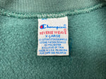 チャンピオン Champion 90's REVERSE WEAVE リバースウィーブ  ヴィンテージ pace university カレッジ 緑 スウェット プリント グリーン XLサイズ 104MT-645