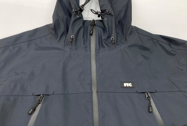 エフティーシー FTC 3-LAYER SHELL JACKET スリー レイヤー シェル ジャケット マウンテンパーカー 黒 FTC024AWJ08 ジャケット ロゴ ブラック Lサイズ 104MT-2301