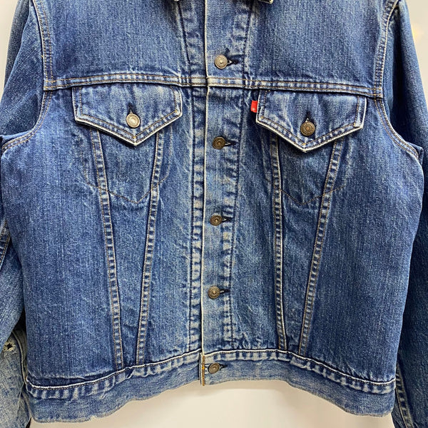 【曜日割引対象外】 リーバイス Levi's 70's 70505-0327 USA製 TROYブランケット ヴィンテージ ジャケット ブルー 201MT-3682 VB
