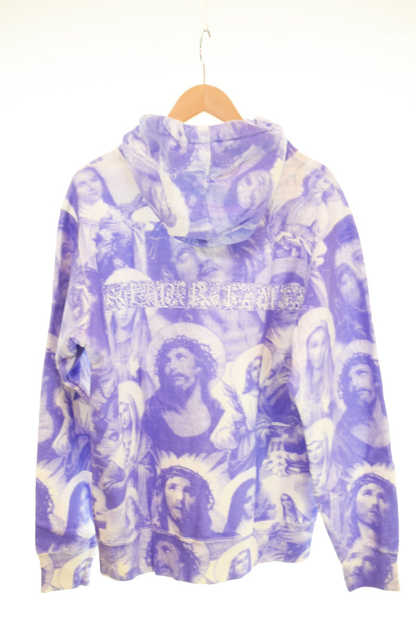 シュプリーム SUPREME 18AW Jesus and Mary Hooded Sweatshirt ジーザス アンド マリア フーデッド スウェット パーカー  パーカ パープル Mサイズ 103MT-3337