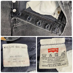 【曜日割引対象外】 リーバイス Levi's 90's 501 USA製 後染め デニム ブラック W32 L30サイズ 201MB-1204 VB