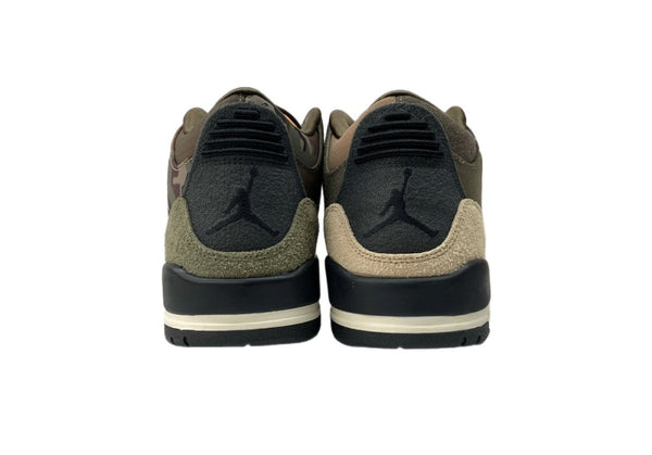 ナイキ NIKE 21年製 AIR JORDAN 3 RETRO SE Patchwork エア ジョーダン レトロ パッチワーク AJ3 ジャンプマン シューズ 緑 DO1830-200 メンズ靴 スニーカー カーキ 28.5cm 104S-797
