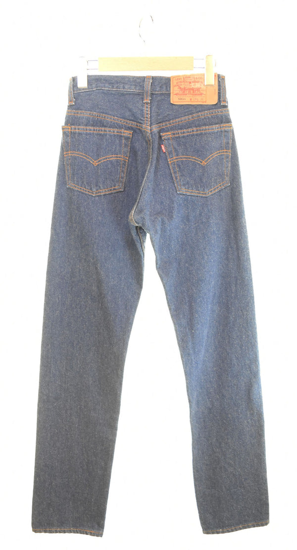 リーバイス Levi's 90s 501XX MAde in USA ボタン裏544 スモールe 90's USA製 濃紺 デニム ネイビー 28/36 103MB-496