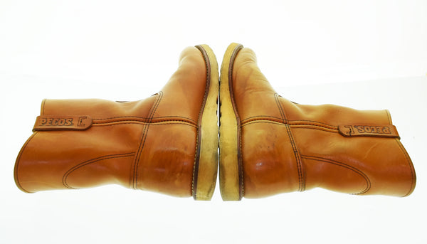 レッドウィング RED WING USA製 PECOS ペコスブーツ エンジニアブーツ 茶 866 メンズ靴 ブーツ ペコスタイプ ブラウン 28.5cm 103S-867